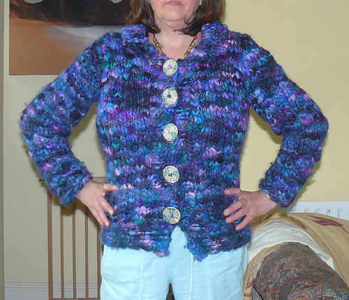 Cropped Jacket with Collar