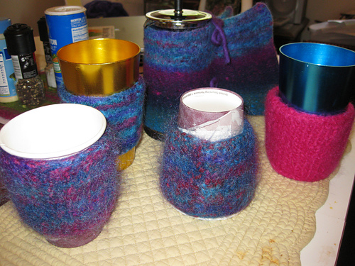 Cozies for Plastic Cups
