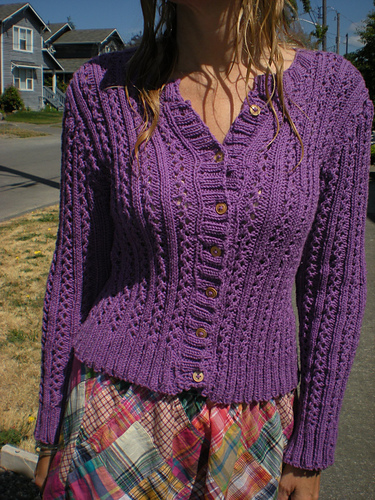 Lace Stitch Cardigan