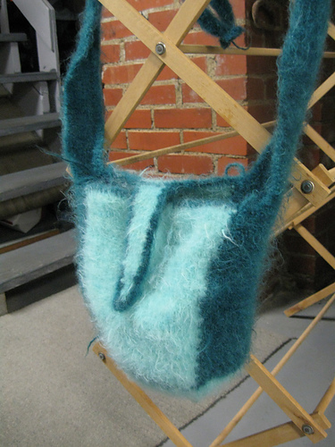 Knotted Up Felted Bag