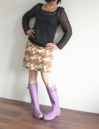 01 Pulli mit rundem Ausschnitt / Top with Round Neck