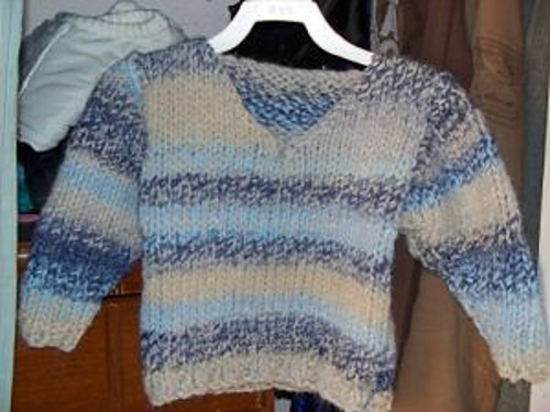 Child V-Neck Pullover (#232)