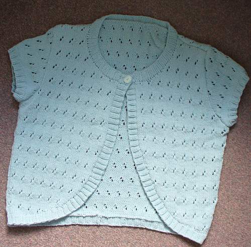 One-button Lace Cardigans