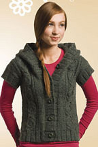 Heather Hoodie Vest
