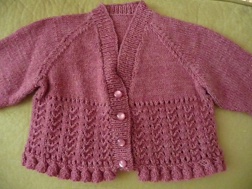 Design D - Lace Cardigans with Round or V Neck