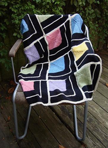 Art Deco Baby Blanket