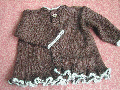 Alpaca Cardigan & Beret