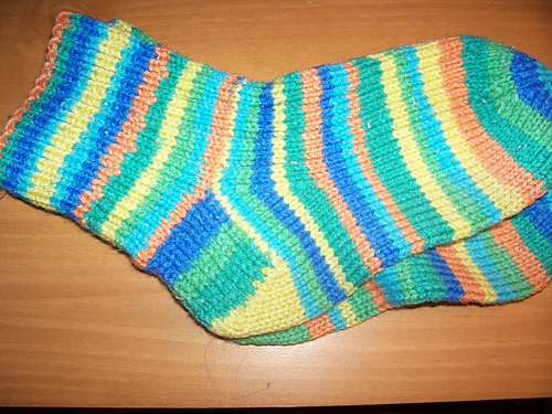 Ribbed Socks for the Family