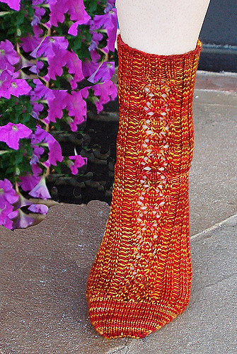 Autumn Fire Socks