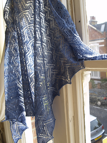 Wisteria Lace Shawl