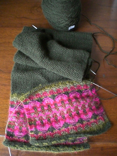 Blue, Turquoise, or Red Light Scarf