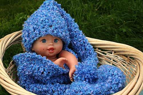 Baby Snuggle and Hat Set photo 2