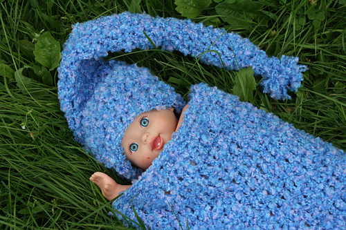 Baby Snuggle and Hat Set photo 4