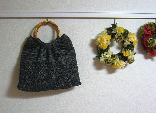 #06 Bamboo handle Bag（バンブーハンドルのバッグ）