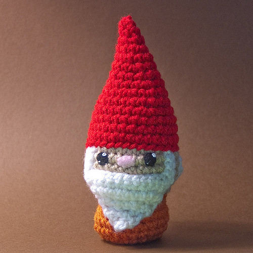 Crocheted Hefty Gnome