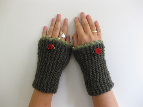Bulky wrist warmers