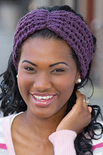 Reversible Cabled Headband