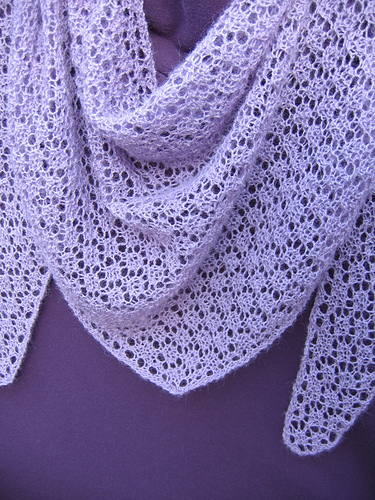 Huckleberry Lace Scarf