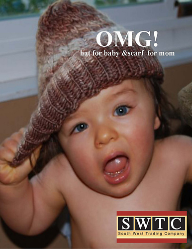 OMG Baby Hat and Mom's Scarf