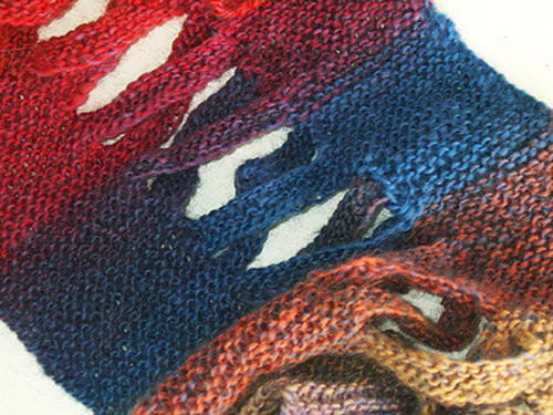 geflochtener Schal ( german pattern)