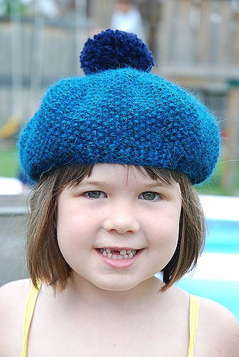 Seed Stitch Beret