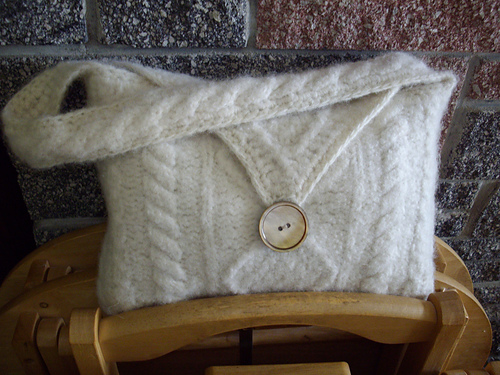 Felted Cable Bag