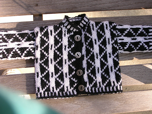 North Island Girl Fair Isle Cardigan