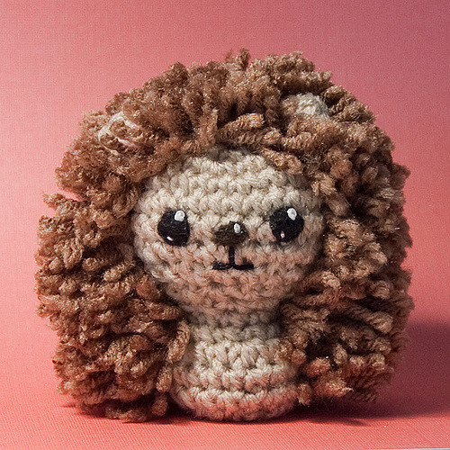 Crocheted Hedgehog