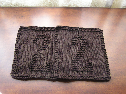 Two to Tango Dishcloth