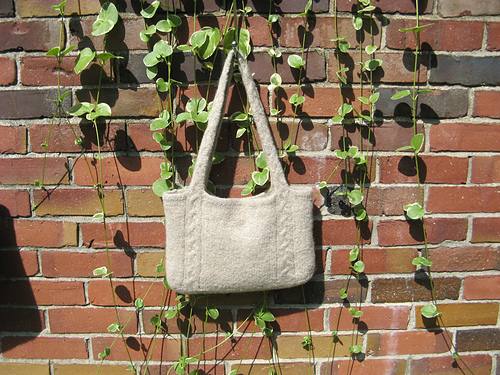 Braided Cable Handle Tote photo 4