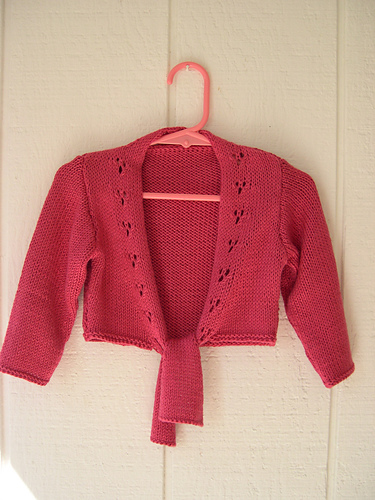Design E - Tie Front Cardie