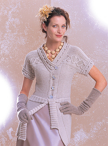 #17 Side to Side Cable Cardigan