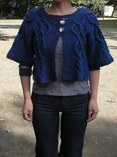 aran short jacket