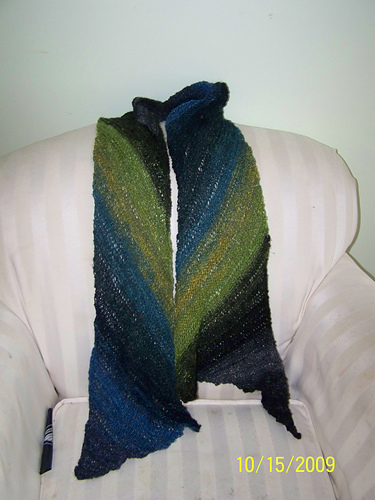 Super Easy Diagonal Scarf