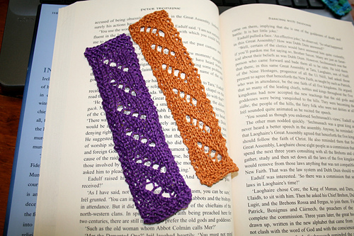 Four-in-a-row Lace Bookmark