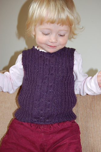 0701-14 Vest i ribb