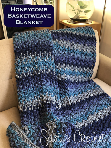 Honeycomb Basketweave Blanket