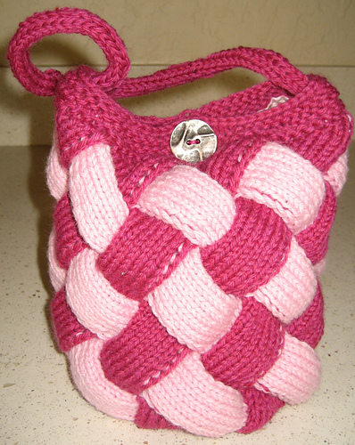 Entrelac Goodie Bag
