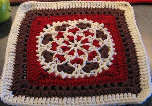 Velvet and Lace Square
