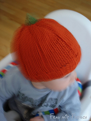 Pumpkin Hat for Babies
