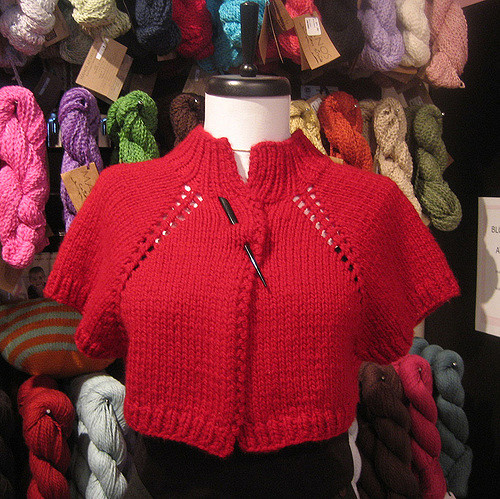 Bulky Raglan Bolero