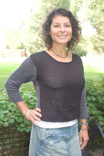 Silk Purl and Cashmere Pullover