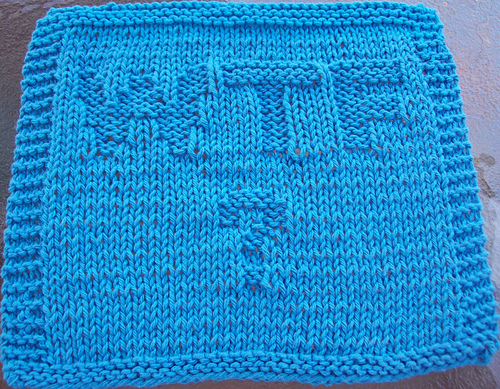 WTF ? Knit Dishcloth 