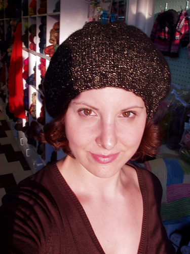 Basic Button Beret