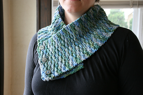 Buttoned Scarf & Hat
