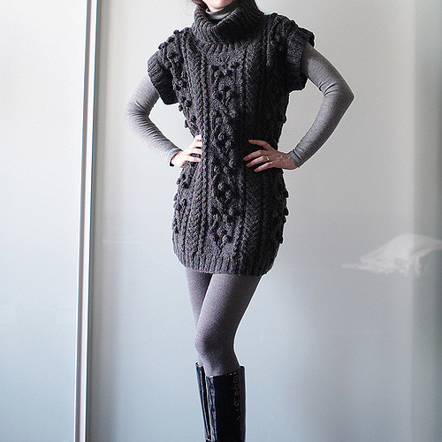 Sweater Dress #480-T7-273
