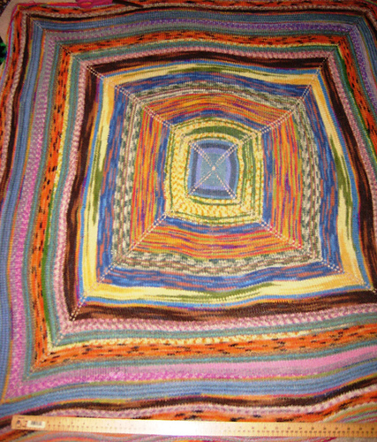 Easy Square Scrap Blanket