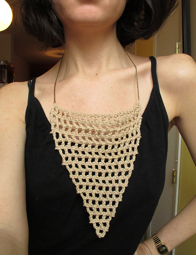 Mesh Crochet Necklace