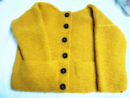 Garter-stitch Jacket