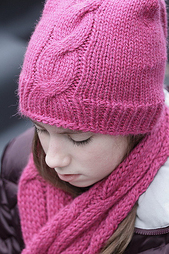 Winter Cables Hat & Scarf